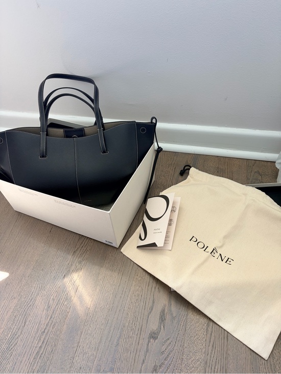 Polene Handbags - Cyme mini black
